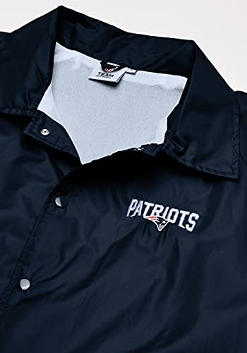 Image of Men's Royal Buffalo Bills Coaches Classic Raglan Full-Snap Windbreaker Jacket