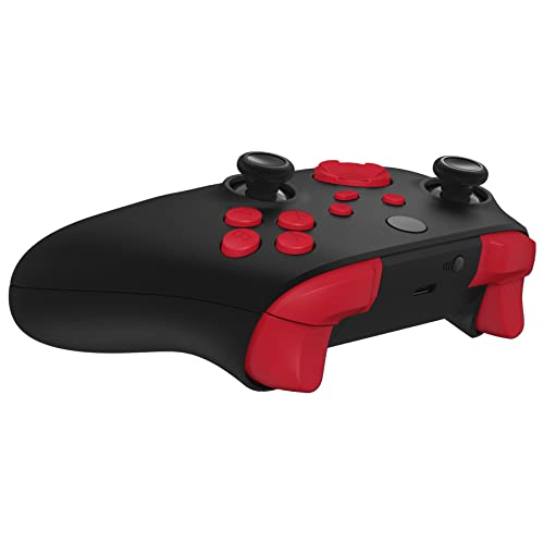 Image of eXtremeRate Replacement Buttons for Xbox Series X & S Controller, Passion Red Custom Accessories Repair Bumpers Trigers Dpad ABXY Start Back Sync Share Keys Parts for Xbox Core Wireless Controller