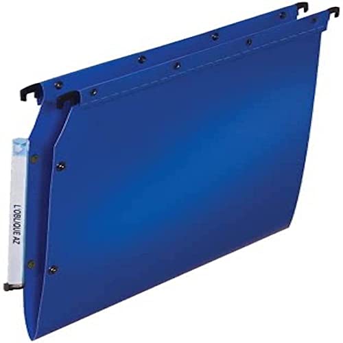 Dossier suspendu latéral Elba Foolscap bleu 100330583 en polypropylène V-Base