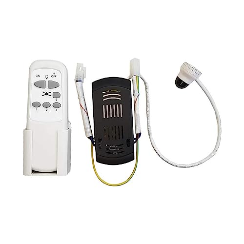 EDM 00973 Recambio Kit Ventilador Techo para 33988/33989/33806/33807/33803 Mando y Receptor, Multicolor