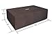 T9650LP Rectangle Propane Fire Table, Kodiak Brown