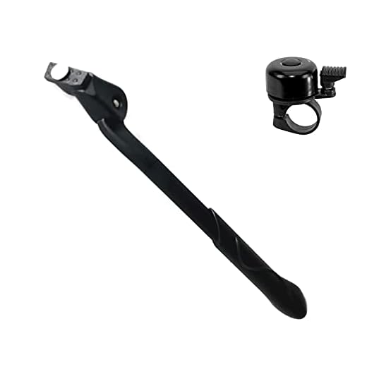 Gazelle Power Click Comfort 2 - ALU - Fahrrad Seitenständer Ständer inkl. Fahrradklingel