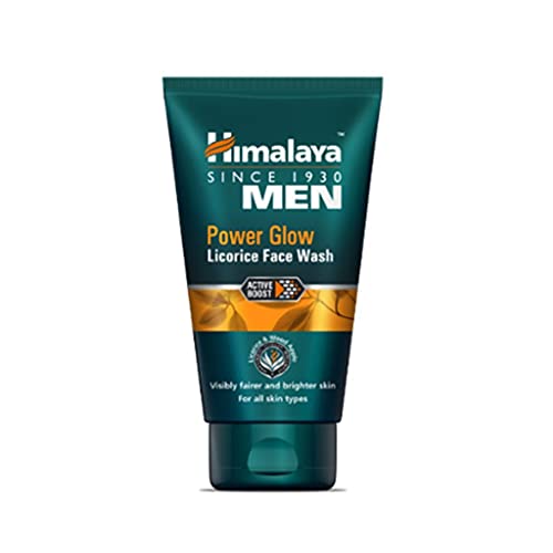 Image of Himalaya Men Pimple Clear Neem Face Wash, 100ml and Himalaya MEN Power Glow Licorice Face Wash, 100ml