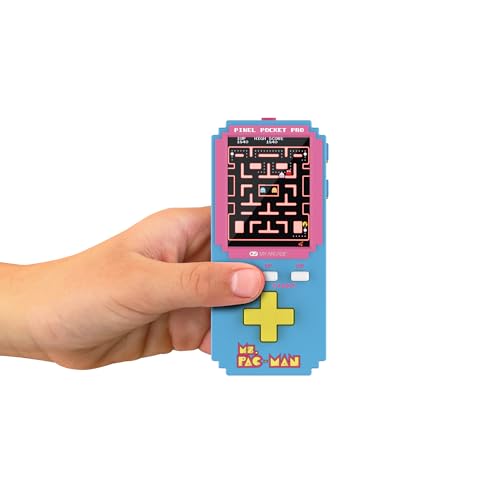Image of My Arcade Ms. Pac-Man Pixel Pocket Pro: Retro Gaming, Ms. Pac-Man Video Game, Portable Keychain Arcade