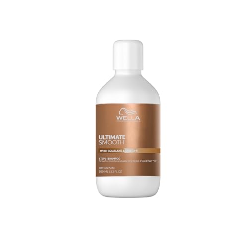 Wella Professionals ULTIMATE SMOOTH - Champú Tratamiento Hidratante para el Cabello con Escualano y Omega 9 - Cabello Seco, Apagado y Encrespado 100ml