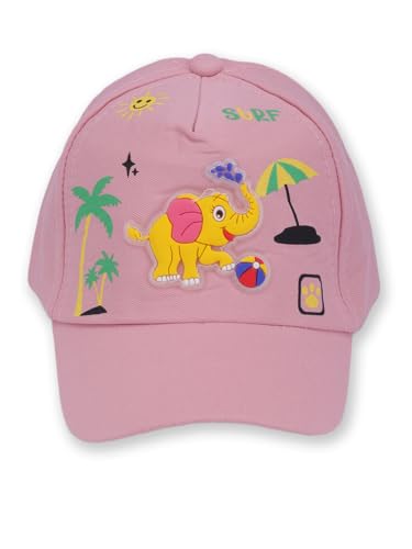 Image of PASSION PETALS Summer Dino Rockstar Baseball Cap for Kids Boys and Girls 2-4Years