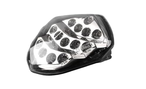 Feu Arrière Moto LED Intégré avec Clignotant et Feu Stop pour GSXR1000 2003-2004