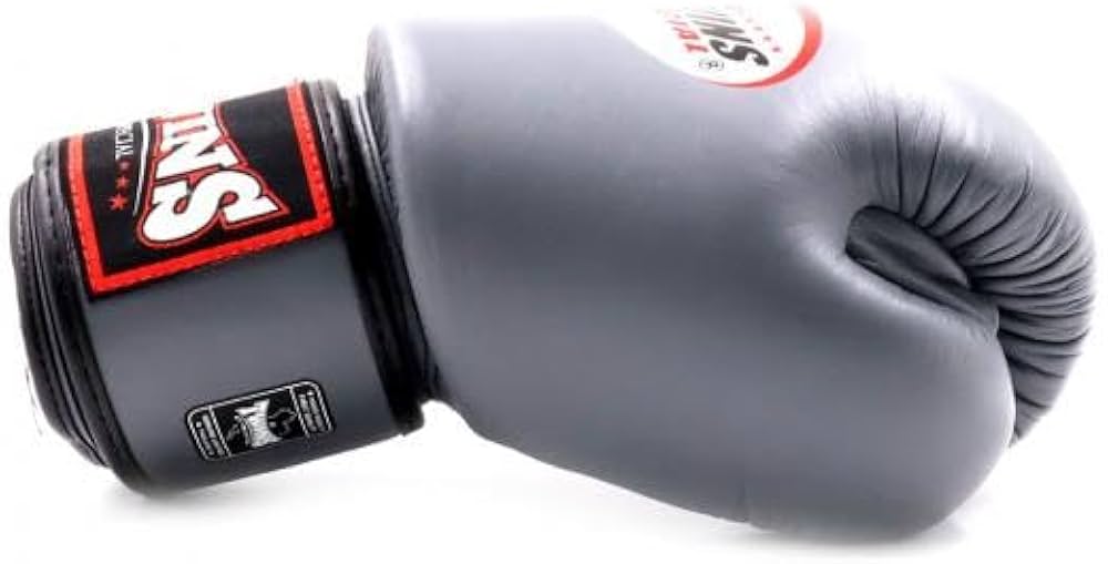 Amazon.co.jp: Twins ボクシンググローブ 本革製 レザー (グレー, 8oz