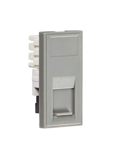 RJ11 Outlet Module 25 x 50mm (IDC) - Grey
