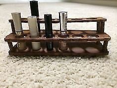 12 slot rossetto in legno supporto, nail polish