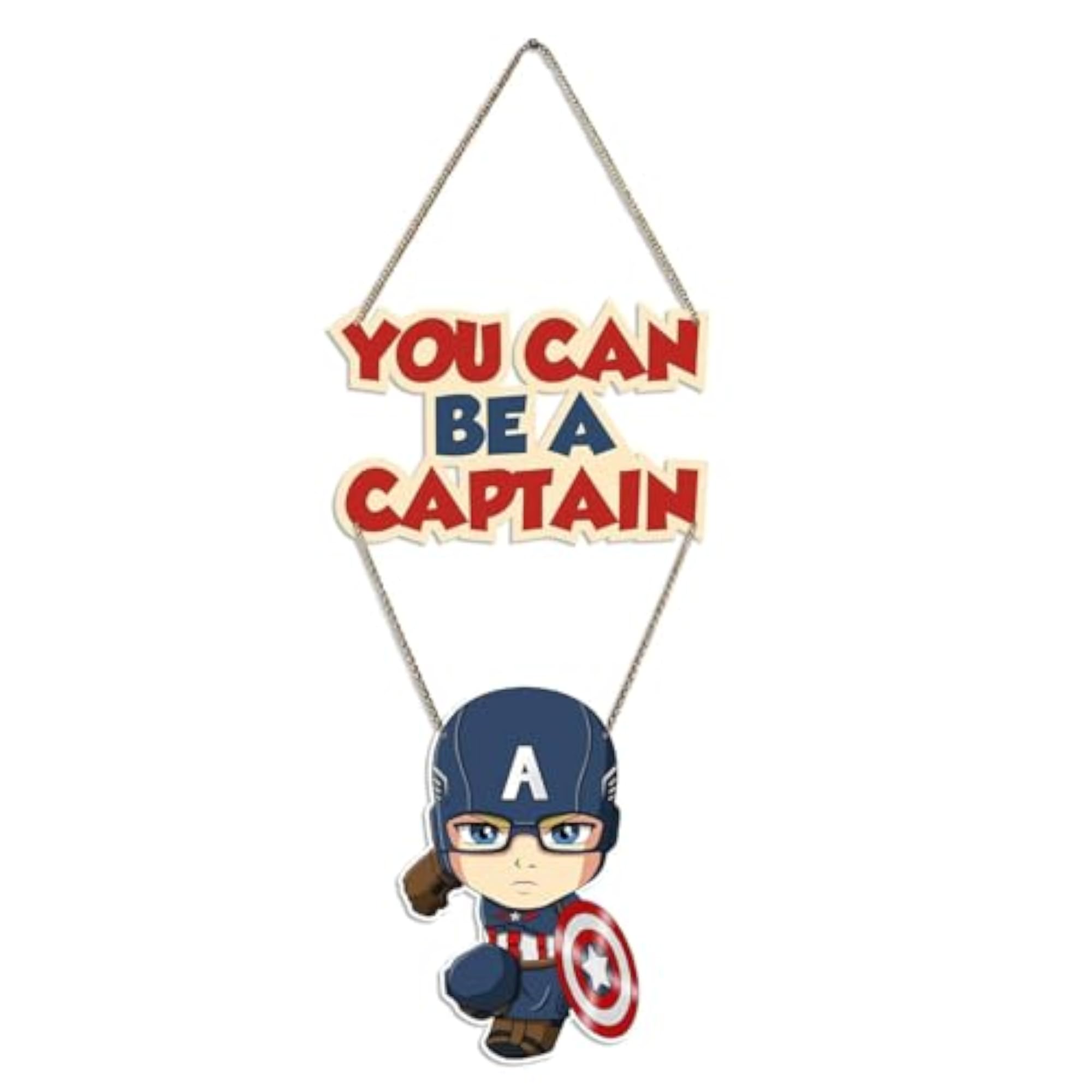 You Can Be A Captain Hanging Wall Decor
