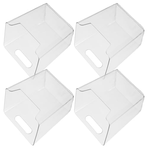 Boîtes de rangement murales transparentes pour optimiser l'espace - 2