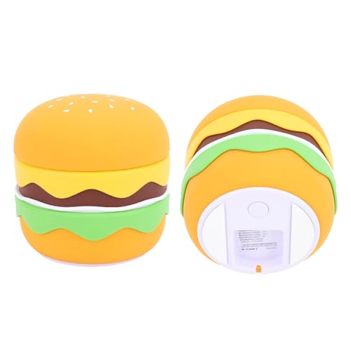 Lámpara de Noche Silicona Hamburguesa USB Recargable miniatura 4