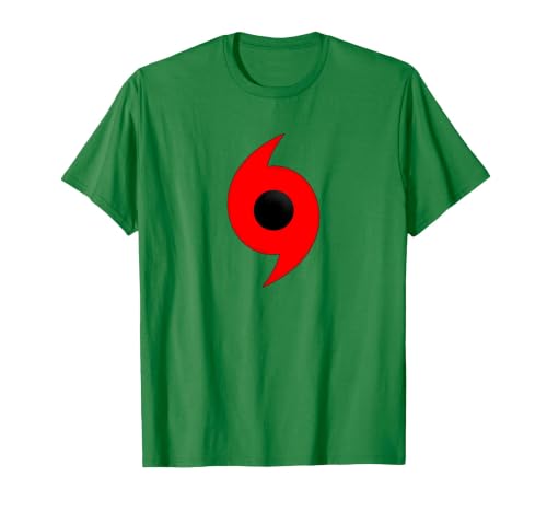 Hurricane Weather Symbol T-Shirt T-Shirt, Men, Kelly Green, Large