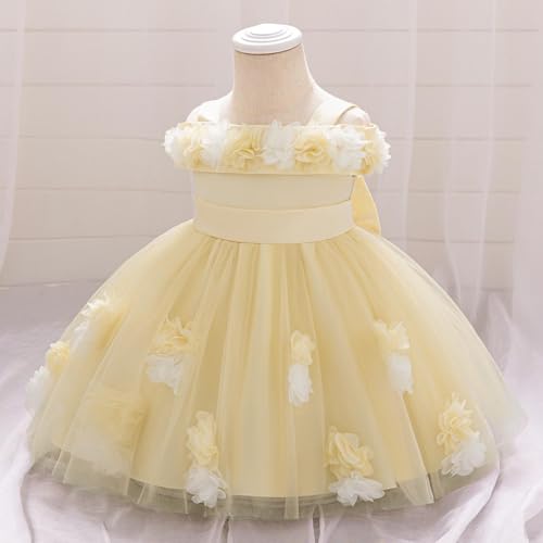 6M-3Y Toddler Baby Girl Dress Flower Wedding Pageant Formal Tulle Tutu Princess Dresses Birthday Party Gowns3