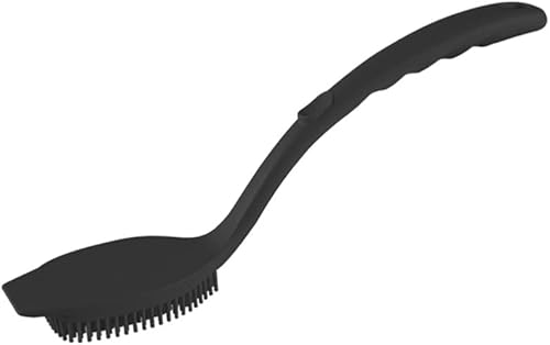 Cepillo de silicona para fregadores de platos Cepillo para lavar platos, limpiador de platos para platos, ollas, sartenes, tazón, fruta, verduras,