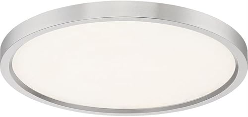 Miniatura 7 de 15 pulgadas 30W 1 Led Montaje empotrado con acabado de bronce aceitado con vidrio acrílico blanco montaje empotrado de transición 71-Bel-2749169