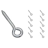 National Hardware N347-229 2150 Lag Screw Eye in Zinc plated, 10 pack
