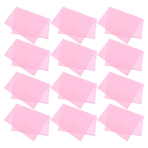 Bavoirs dentaires jetables ultra-absorbants rose 43 x 33 cm avec barrière protectrice