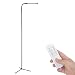 Kihung Remote Control Dimmable LED Floor Lamp, 120 Level Adjustments, 3000-6000K, 6W 500 Lumens Brightness, Black