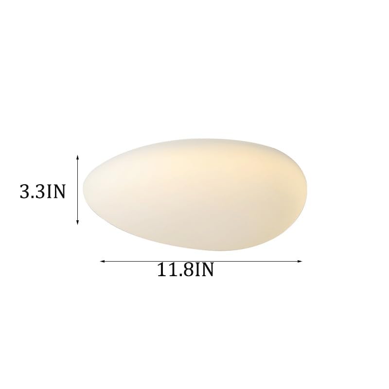 Plafonnier en fer irrégulier haut de gamme à source LED intégrée - 5