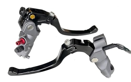 Maître-Cylindre de Frein 17.5 RCS Gris pour Moto Tracer 900GT et 700GT Pas de Vis 22 Mm