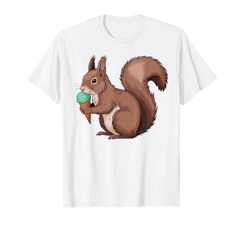 Ice Cream Lover Gelato Sundae Aliments congelés Crème glacée Animaux T-Shirt