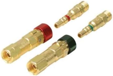 Quick Connects, Hose to Hose w/Check, QDB105 (M); QDB101 (F) Oxygen/Inert Gas