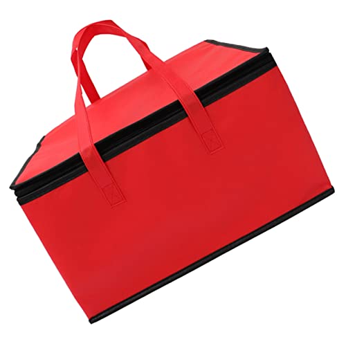KICHOUSE Insulation Bag for Pizza Insulated Food Bag Handle Insulated Travel Bag for Food