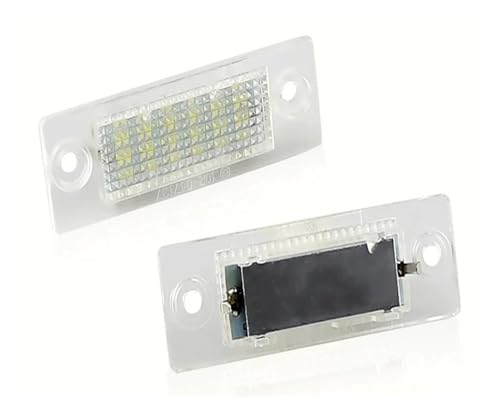 Luces de matrícula LED Canbus para VW Golf MK5 Touran y Passat B6 2 Uds