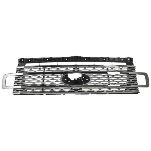 Image of Garage-Pro Grille Assembly For Ford Expedition 2018-2021 Satin Aluminum