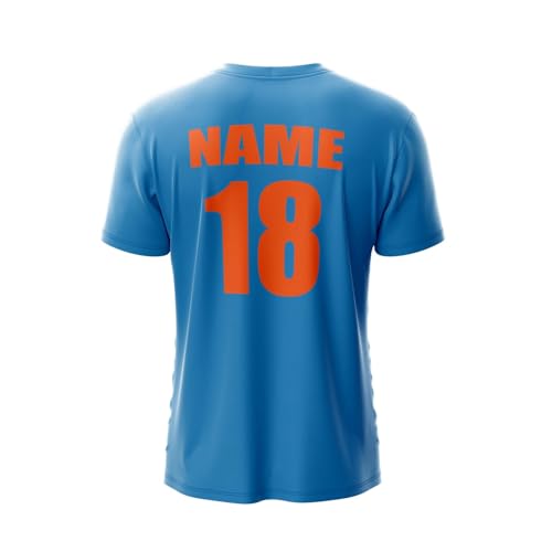 Image of YOURJERSEY India World Cup Jersey Collection 1992-2025 | Customised Cricket Jersey with Name & Number | Sizes 2Y to 4XL | Men, Women & Kids | Breathable Sportswear for Fans T-Shirt
