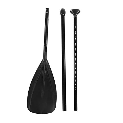 Zerone Pá de caiaque, liga de alumínio resistente portátil destacável comprimento ajustável prancha de surfe para Sportslover Explorer