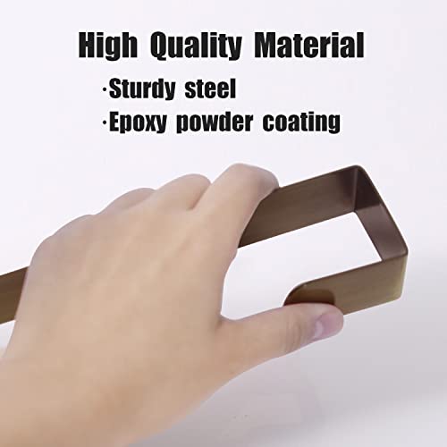 Gamexcel 12" Wreath Hanger For Front Door - Large Wreath Metal Hook For Christmas Wreath Over The Door Hanger, Bronze #TOP1