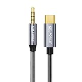日本の中小企業 MSL FORCE usb-c to 3.5mm aux オーディオケーブル オーディオ変換 単方向 ジャック HIFI スマホケーブル DAC 効果構築 4極 uc125 USB-C to 3.5mm 1m