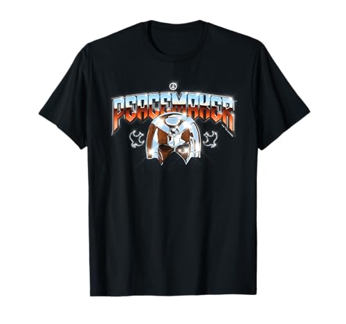 Peacemaker Chrome Helmet Logo T-Shirt