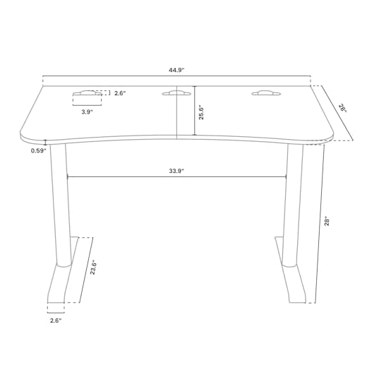 Arozzi Arena Small Gaming-Tisch