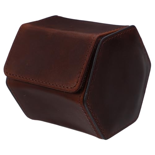 Étui montre voyage hexagonal en cuir idéal pour vos déplacements et fêtes