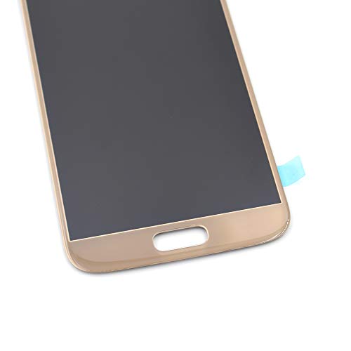 Image of LCD Screen Display with Digitizer Touch Panel Without Bezel Frame for Samsung Galaxy S7 G930F G930FD G930W8(Golden)