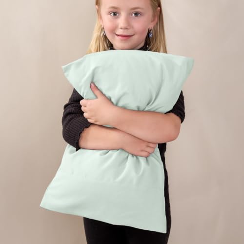Image of Bare Home Pillowcases Envelope (Toddler Set of 2, Spring Mint)