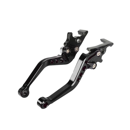 Levier de Frein à Double Disque Moto Universel Guidon Barre Frein et Clutch Moto Aluminium