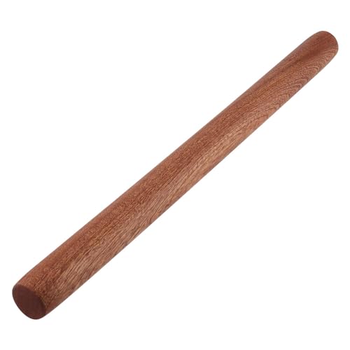 PUCSIQ Rouleau à Pâtisserie ，Patisserie Accessoire Pour Pâte，en bois 40 x 3 cm Rouleau à pâtisserie professionnel en bois sans poignées pour la cuisson de pâte, pâtisseries, pain, pizza, biscuits et c
