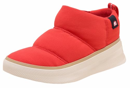Sorel Out N About IV - Botas de moda para mujer, Rojo brillante/blanco miel, 38 EU