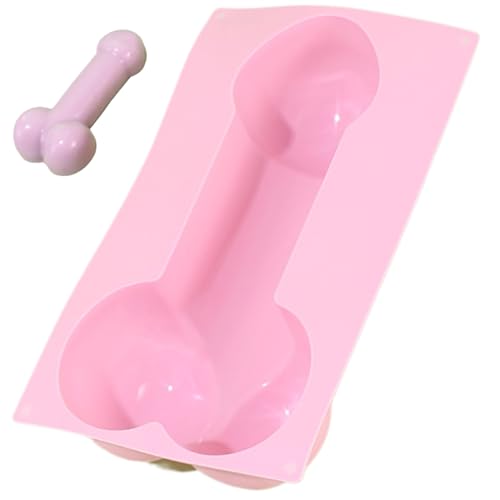 Moule de gâteau au pénis, moule en silicone antiadhésif pour chocolat, glace, yaourt et gelée, résistant à haute température
