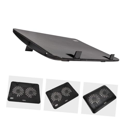 Soporte ajustable para portátil con ventilador grande Uonlytech miniatura 3