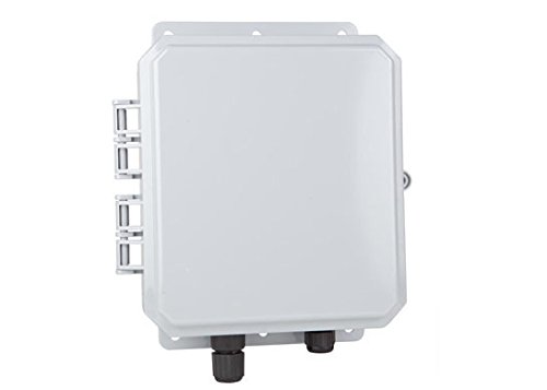 Image of Sensaphone Sentinel in Weatherproof Enclosure with a Solid Door