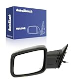 AutoShack Side View Mirror Power Heated Black Replacement for 2013-2019 Ram 1500 2013-2019 Ram 2500 2013-2019 Ram 3500 2013-2018 Ram 4500 2013-2018 Ram 5500 Driver Side 1-PC