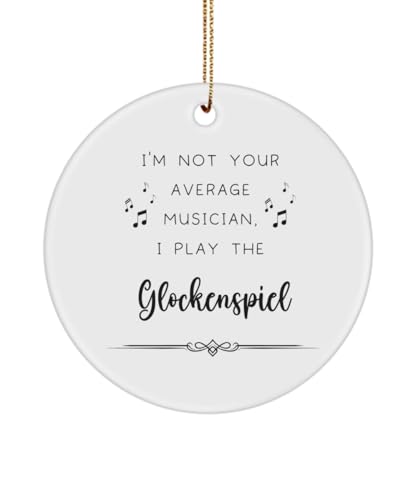 Glockenspiel Coffee Ornament, Gifts for Best Musician Ever, Gift for Glockenspiel Player, Christmas, Birthday, Event Keepsake