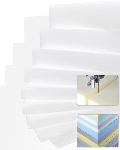 Dinaflex Schaumstoffplatte Schaumstoff Zuschnitt 50 x 200 x 1 cm RG 20/17 Topper Matratzen in vielen Größen zur Auswahl Direkt vom Hersteller