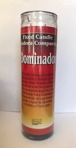 Dominador Rey Salomon 7 Day Glass Candle - Purple, Modern, Religious Taper Candle